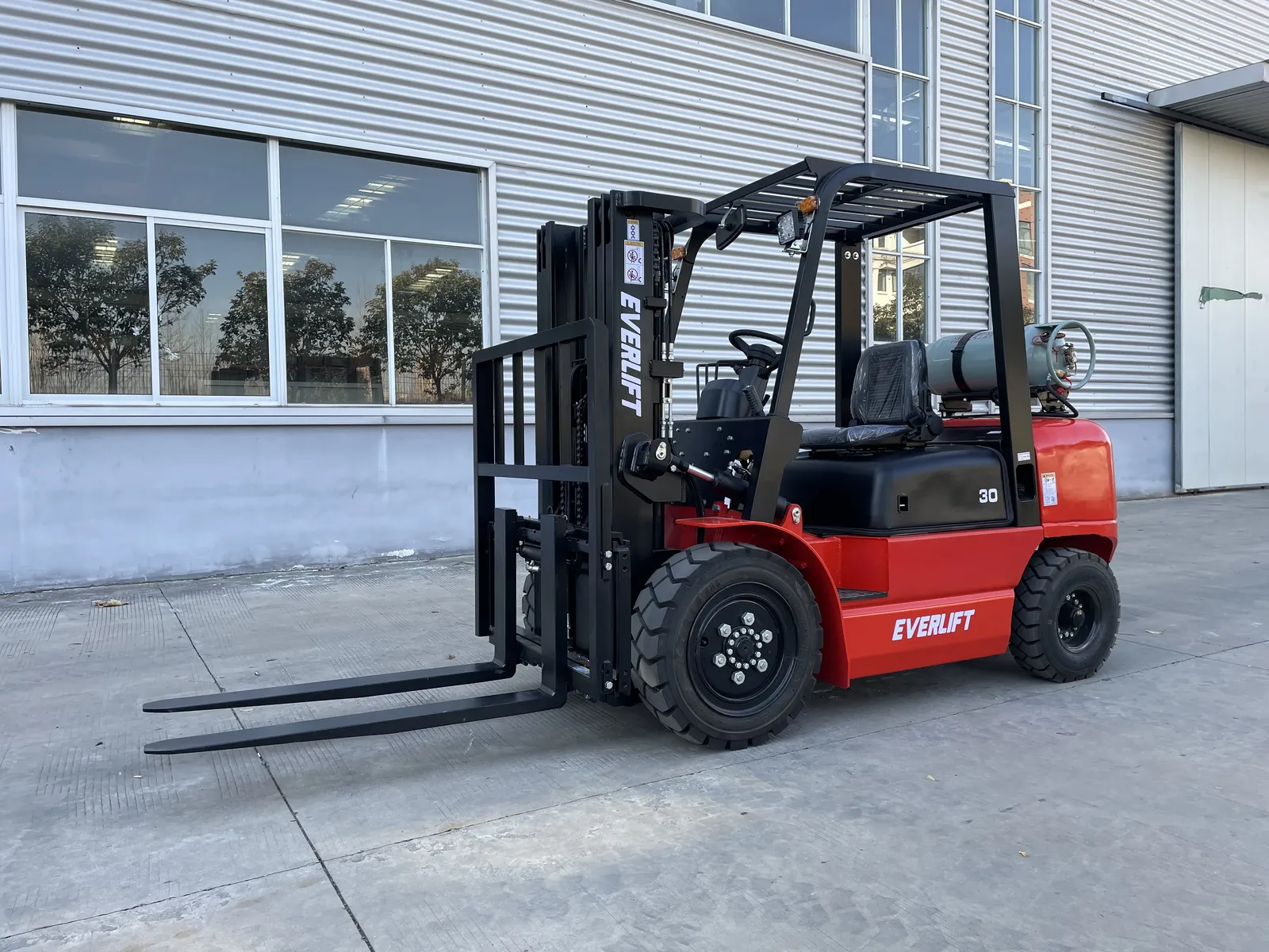 LPG Gasoline Forklift 2-5 Ton detail 4