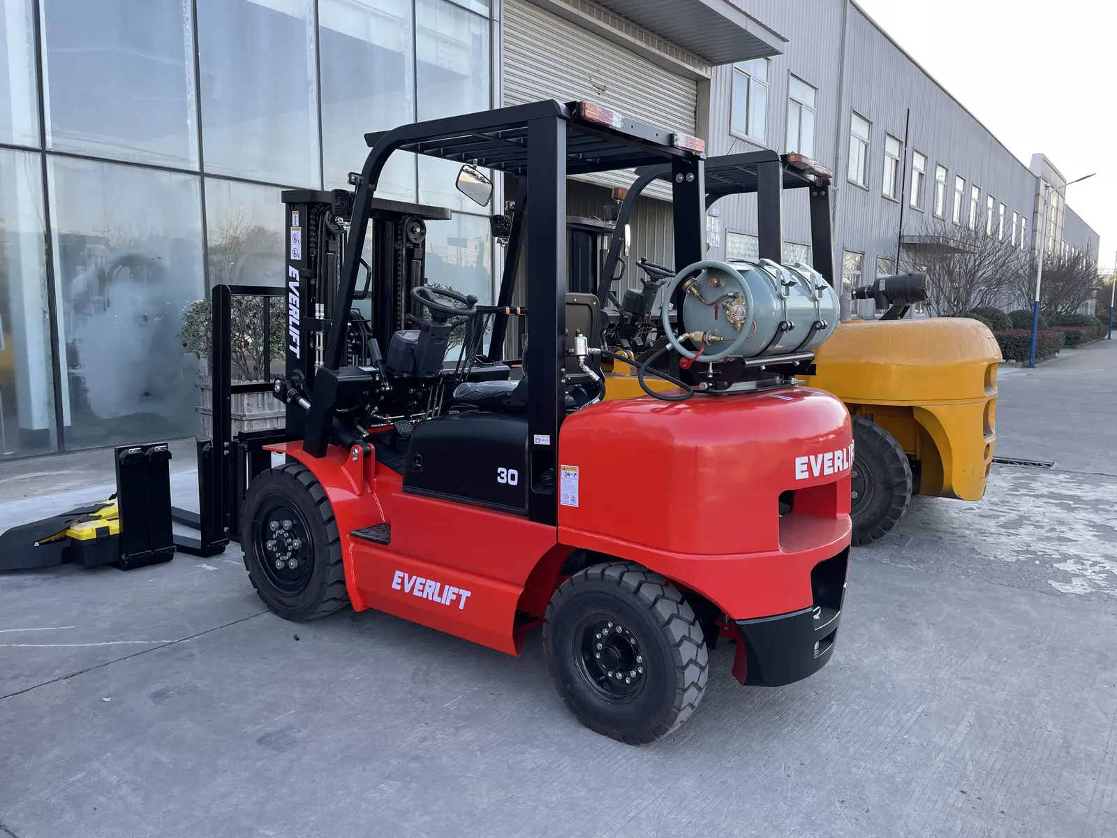 LPG Gasoline Forklift 2-5 Ton detail 8