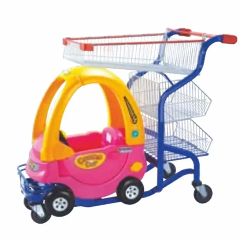 Shopping Mall Kids Shopping Trolley with Toy photo 2
