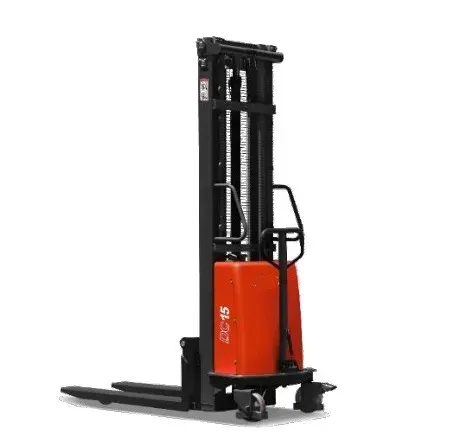 SEM1020 1000 kg-2000 kg Semi Electric Pallet Stacker detail 1
