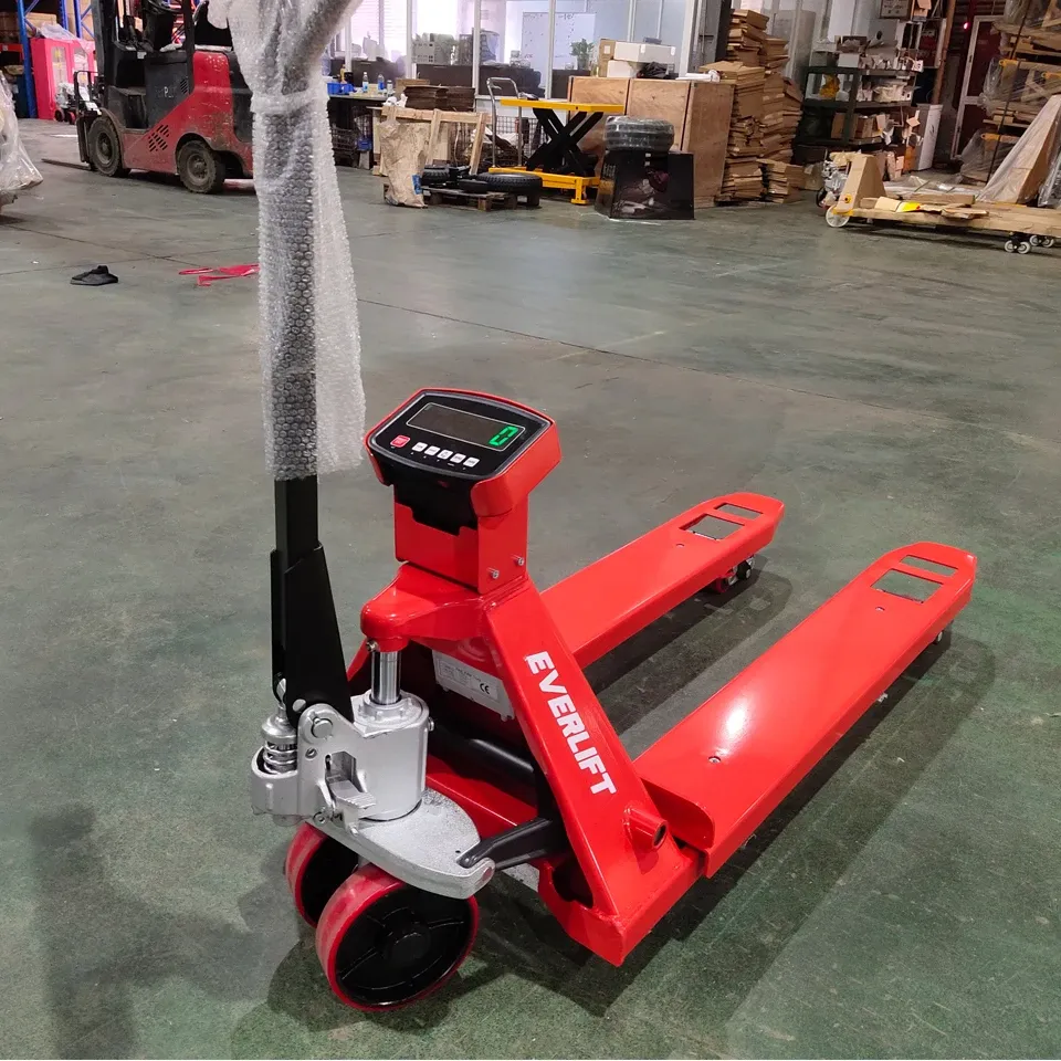 Forklift 2 Ton Powered Pallet Truck Scale CE&ISO photo 2