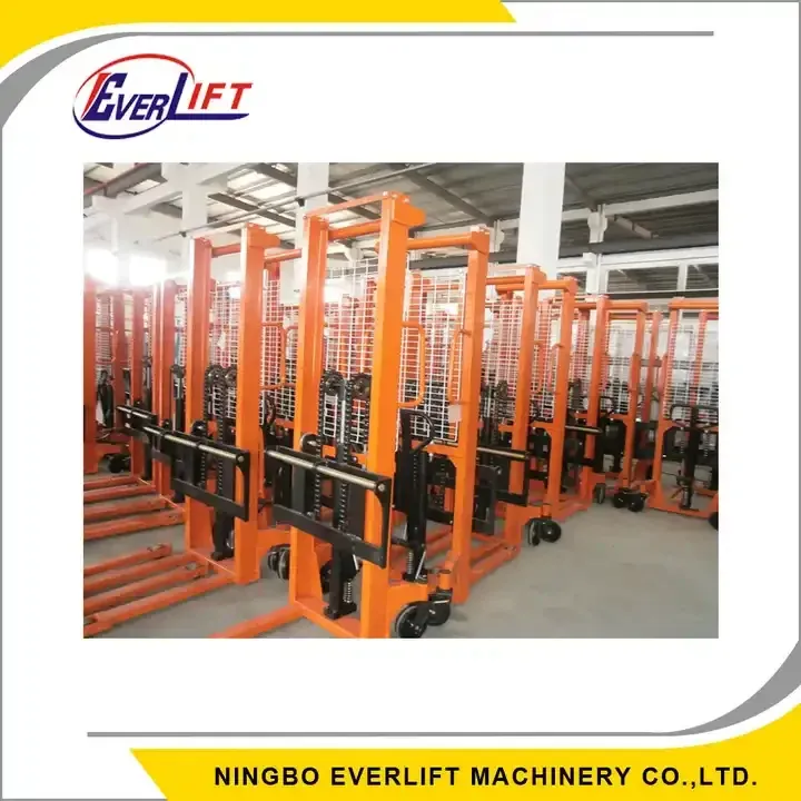 1 Ton Stacker Forklift High Quality Hydraulic photo 6