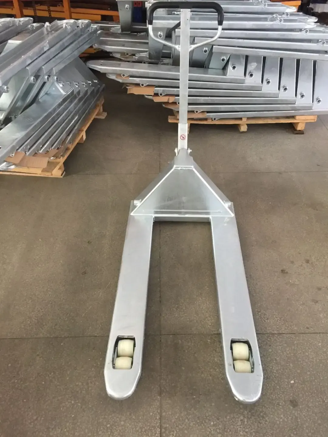 2t 2.5t 3t Galvanised Hand Pallet Stainless Steel Hand Pallet Jack photo 4