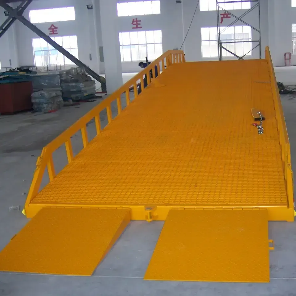 Car Loading Movable Dock Leveller 10T 12T 15T detail 9