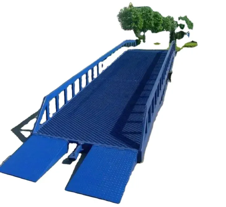 Hydraulic Loading Ramp Moveable Load Ramp Unload Ramp 10t 15t photo 1