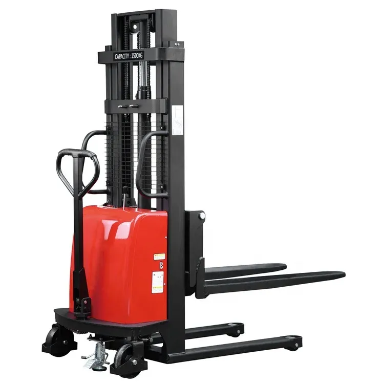 Semi-Electric Pallet Stacker 2000 kg detail 3