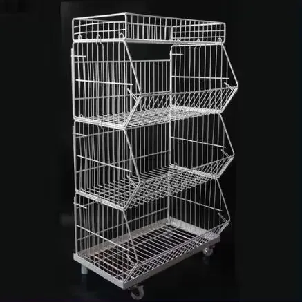 5-Tier Basket Storage Wire Shelving photo 2
