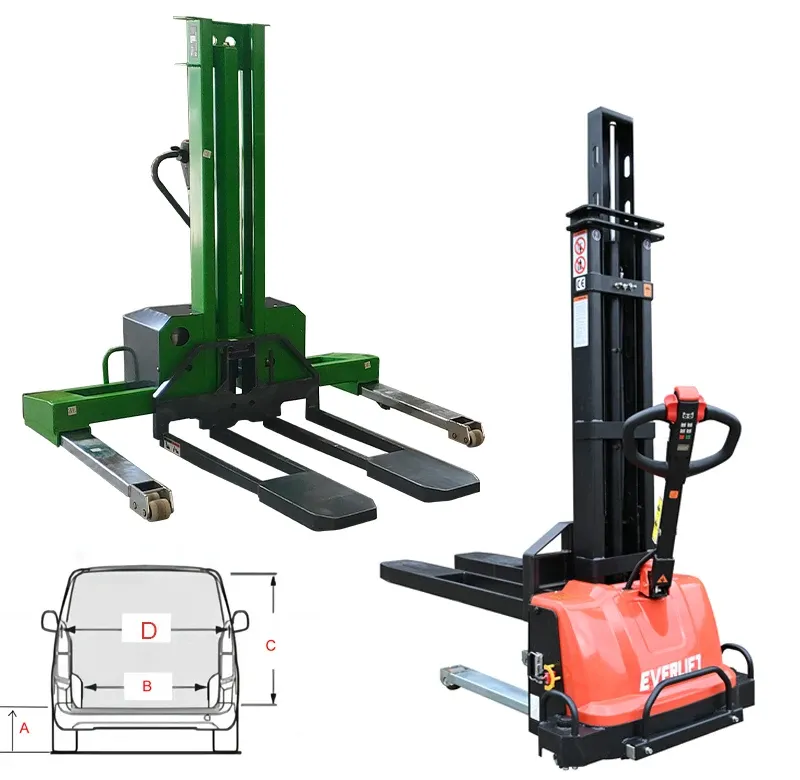 Self Loading Pallet Stacker 500 to 1000 kg 1500 kg