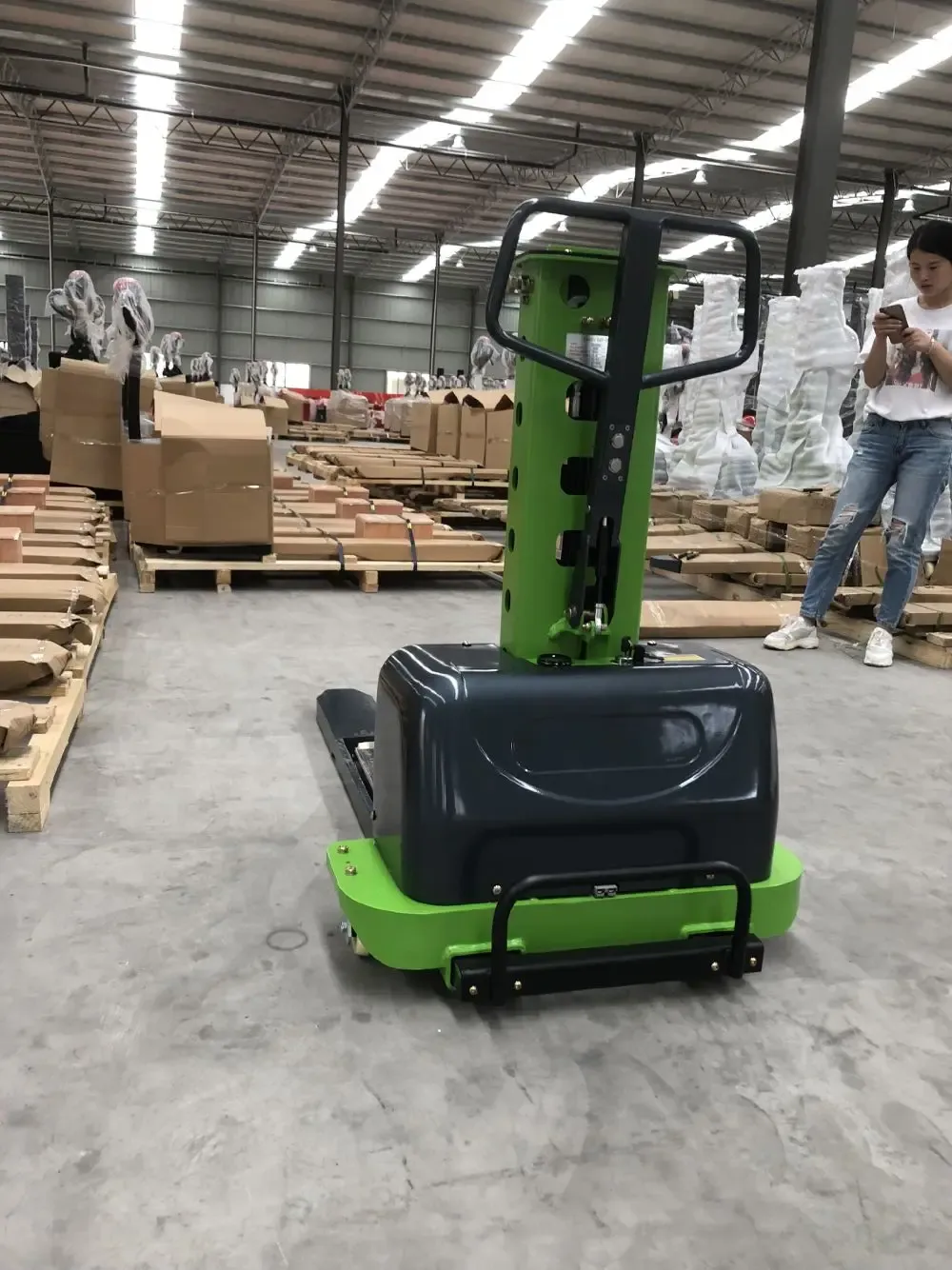 Self Loading Pallet Stacker 500 to 1000 kg 1500 kg photo 5