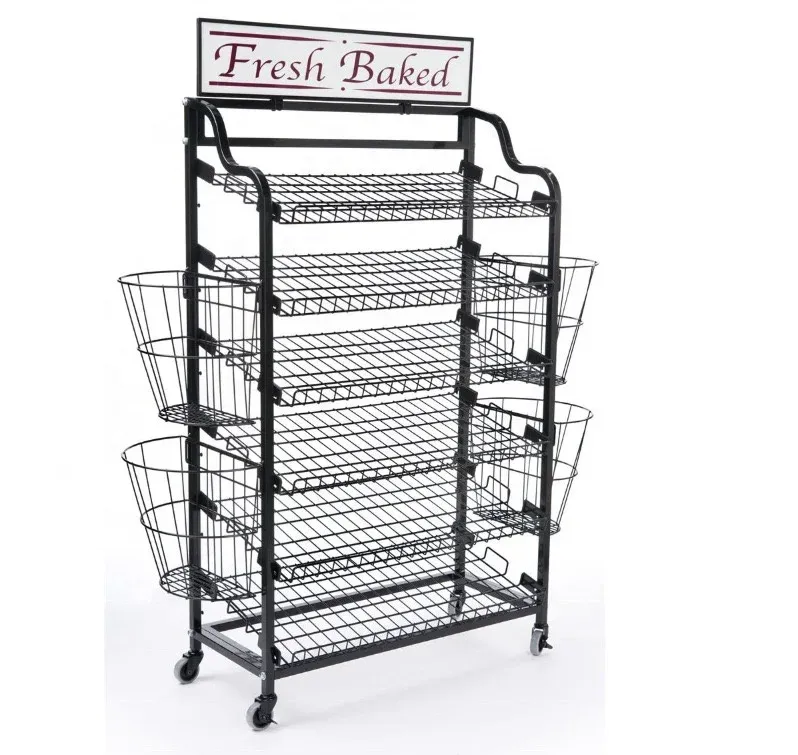 Fruit Cans Snack Food Confectionery Baked Goods Bread Shelving photo 2