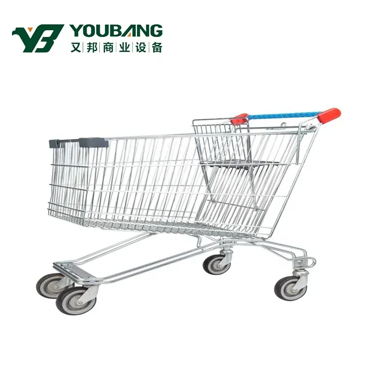 80L Wheeled Metal Trolley