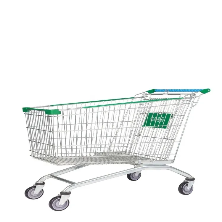 80L Wheeled Metal Trolley photo 4