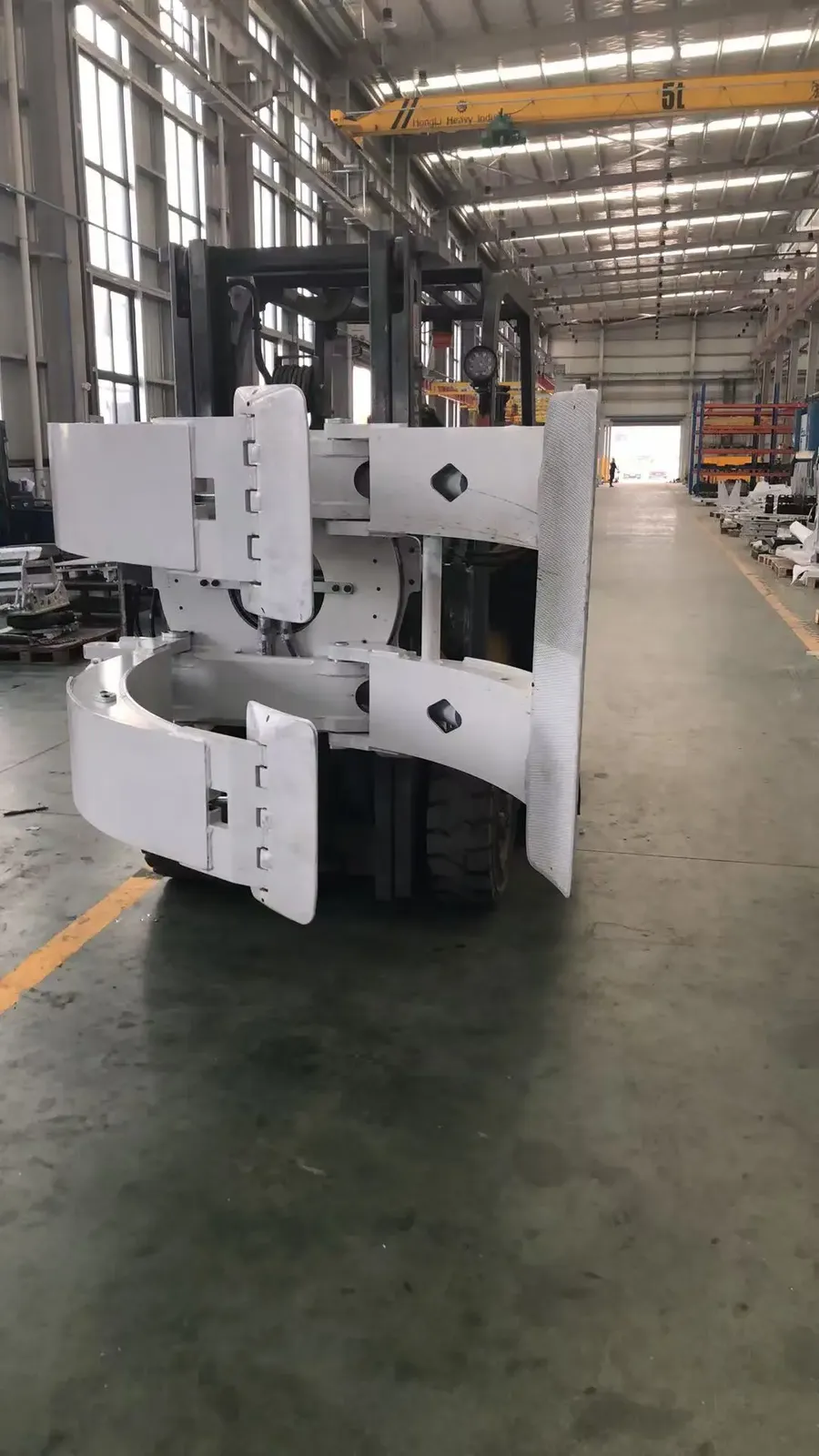 360 Paper Roll Clamp Forklift Clamp Forklift Attached detail 2