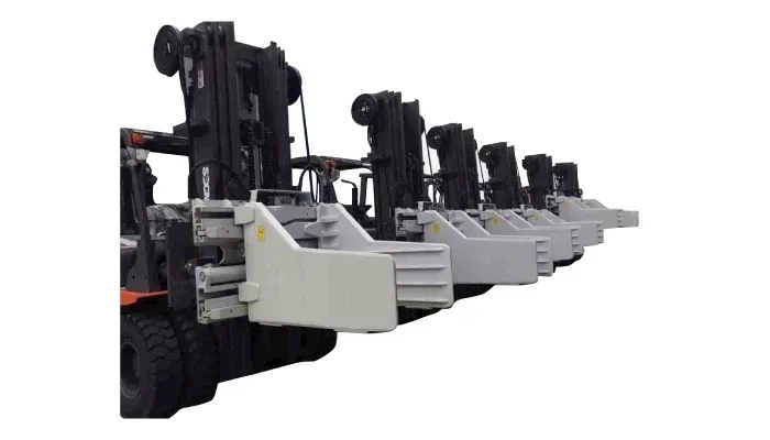 Forklift Attachment Bale Clamp Used for diesel Forklift detail 2