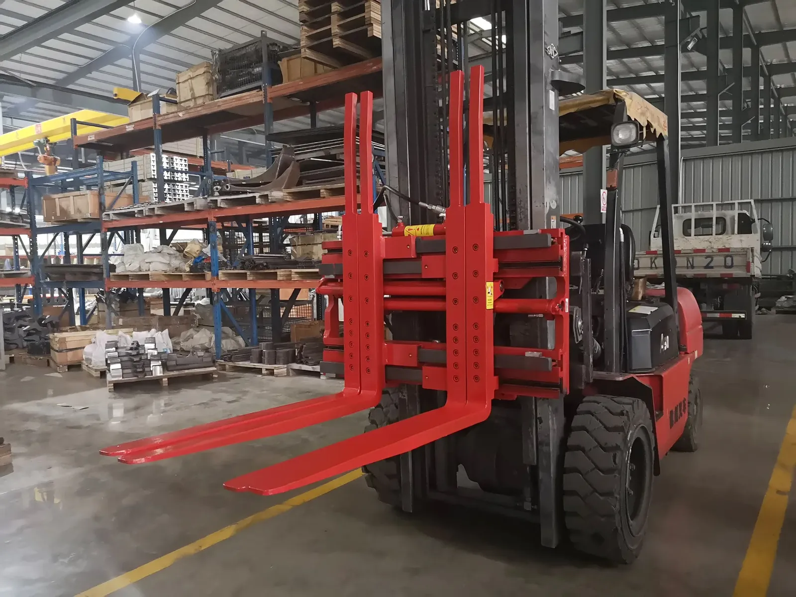 OEM Forklift Attachments Bale Clamp Forklift 1500 kg detail 5