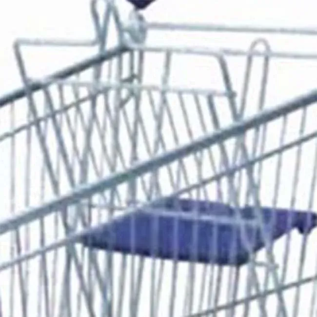 Wire Mesh European Shopping Trolley Baskets Cart (LPT-29426) photo 4