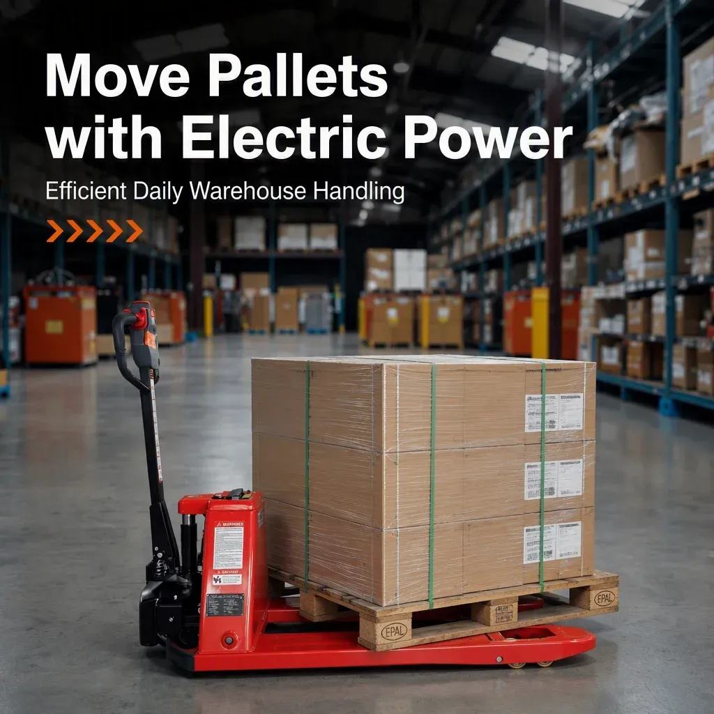ELEP-15/20 ELI New Electric Hand Heavy-duty Full Electric Pallet Truck detail 1