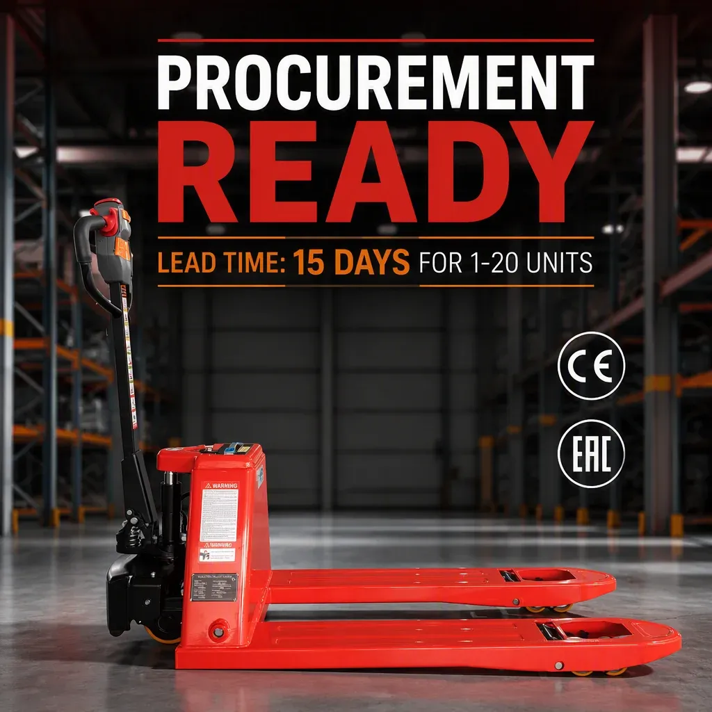 ELEP-15/20 ELI New Electric Hand Heavy-duty Full Electric Pallet Truck detail 2