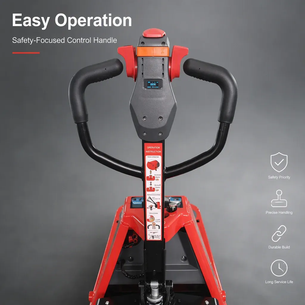 ELEP-15/20 ELI New Electric Hand Heavy-duty Full Electric Pallet Truck detail 5
