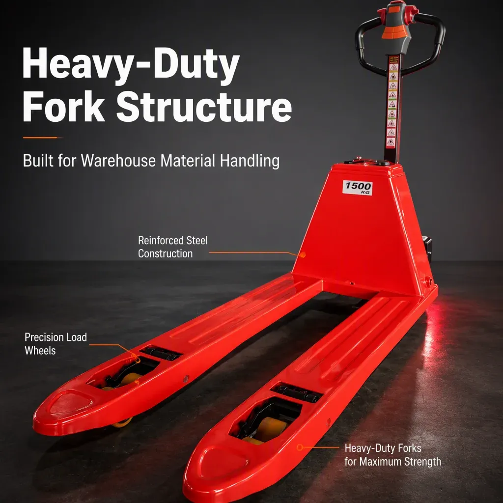 ELEP-15/20 ELI New Electric Hand Heavy-duty Full Electric Pallet Truck detail 6