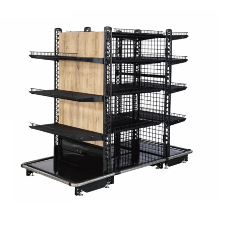 Heavy Duty Double-Sided Steel Frame Shelving detail 1