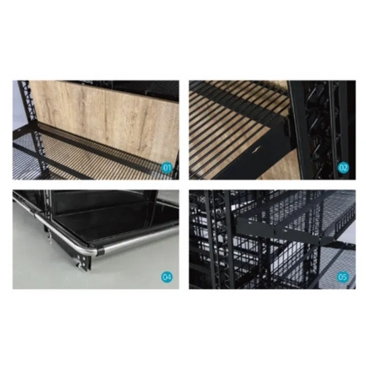 Heavy Duty Double-Sided Steel Frame Shelving detail 3