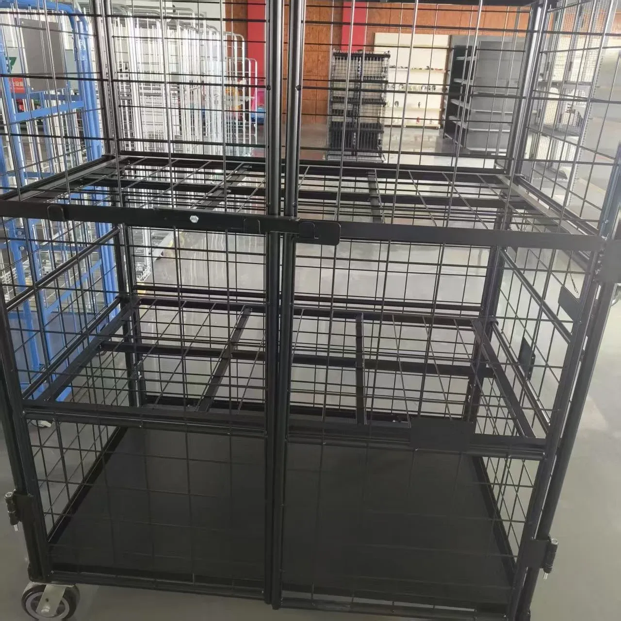Heavy Duty Foldable Stainless Wire Mesh Storage Container photo 3