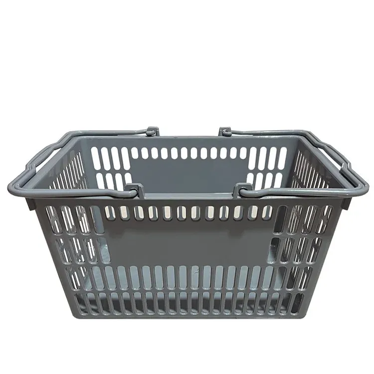 Supermarket Plastic Shopping Trolley detail 3