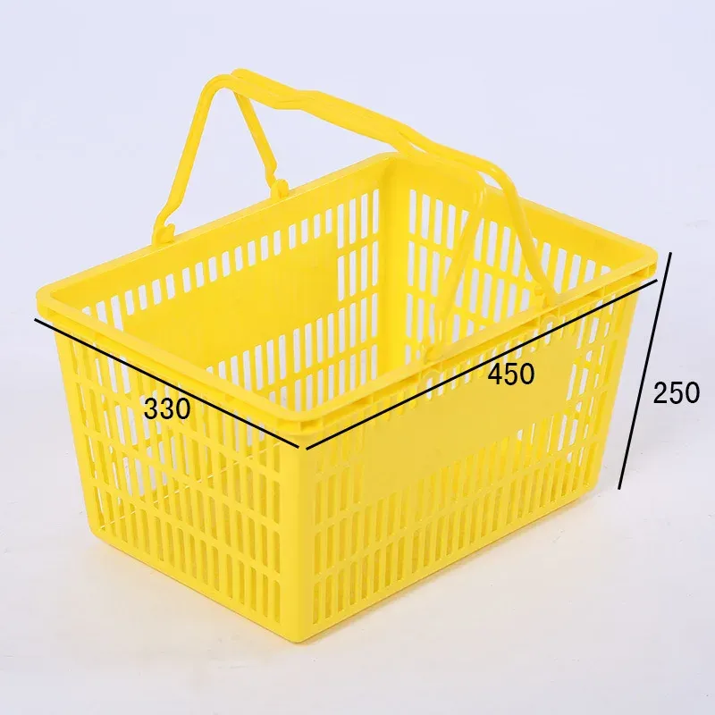 Supermarket Plastic Shopping Trolley photo 6
