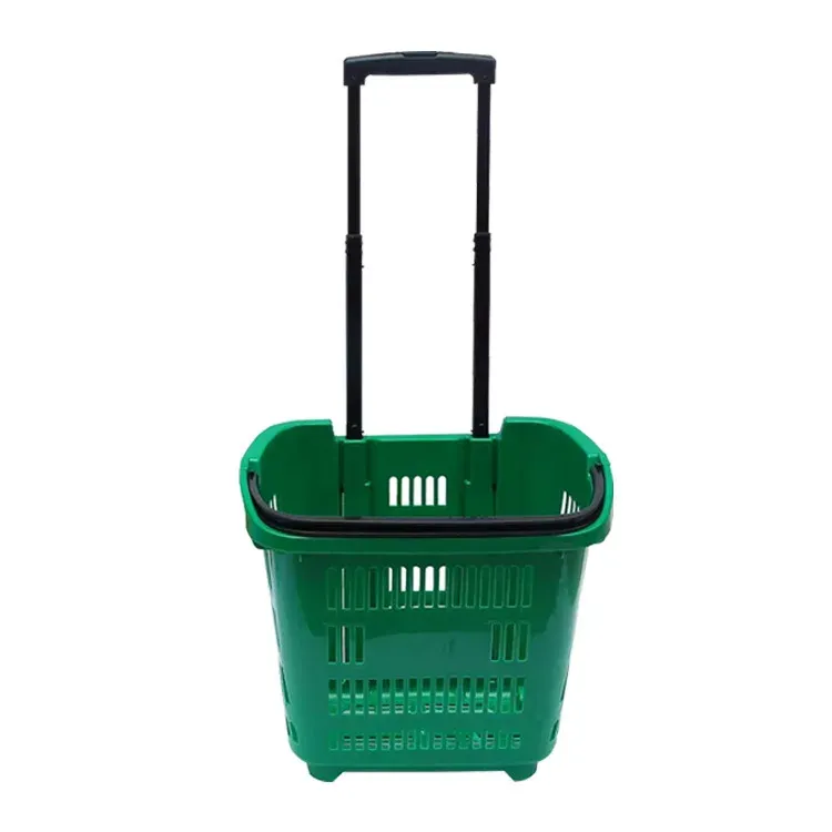 Supermarket Shopping Trolley with Two photo 5
