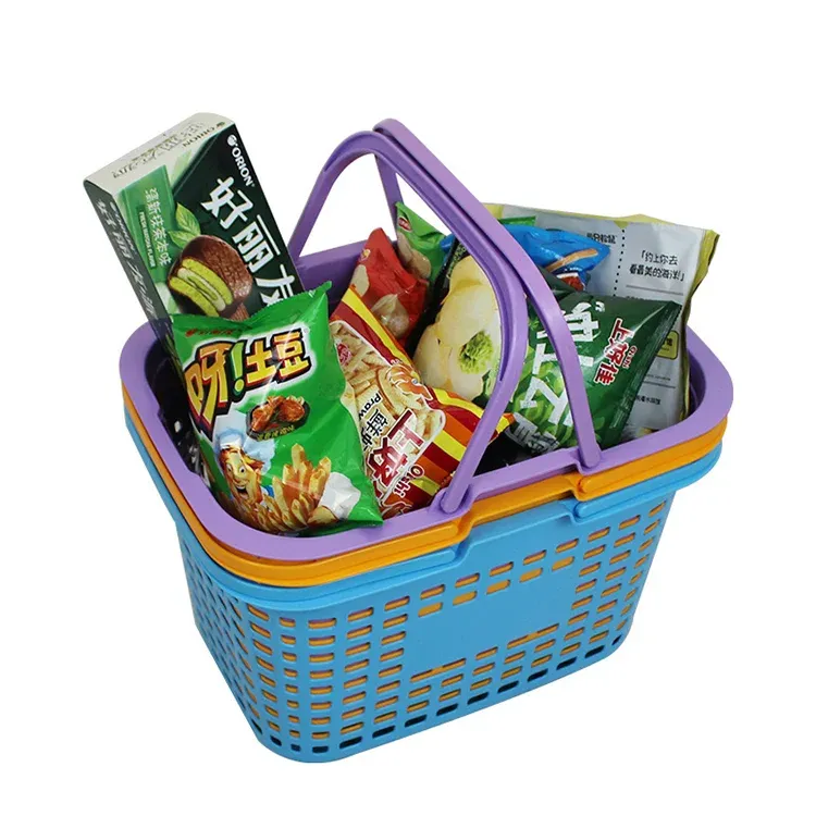Plastic Shopping Baskets & Trolleys for Market detail 2