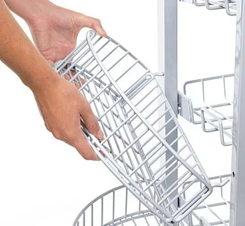 Free-standing Rolling Snack Bread Display Display Stand detail 1