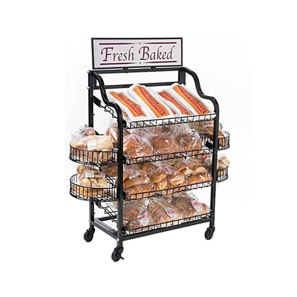 Bulk Food Shelf Removable Display Rack Confectionery