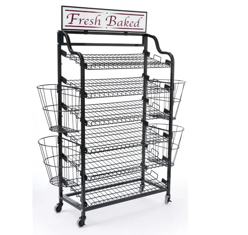 Bulk Food Shelf Removable Display Rack Confectionery photo 6