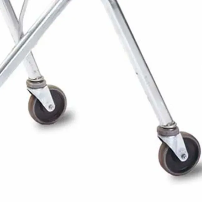 60L Folding Chrome Plated Shopping Trolley photo 2