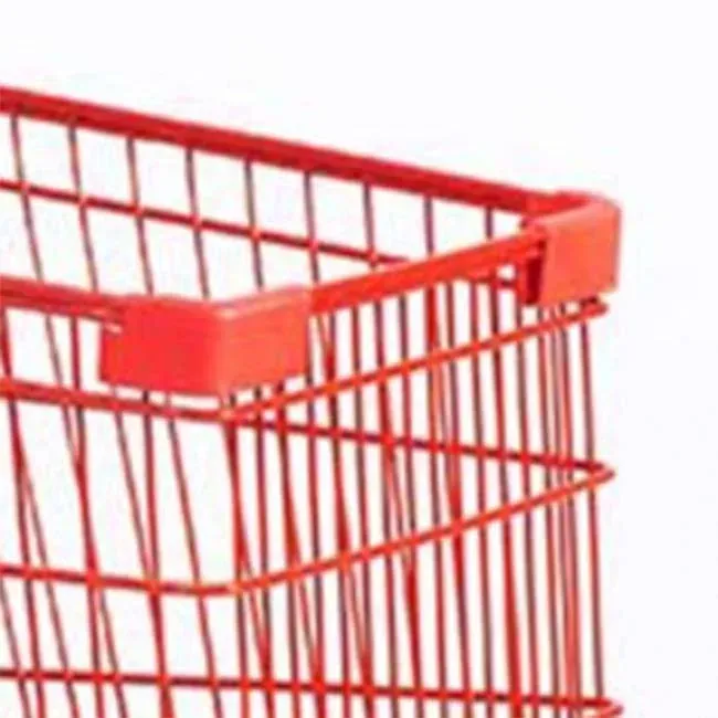 European Style Shopping Trolley with Metal & PP Materials (LPT-52978) detail 3