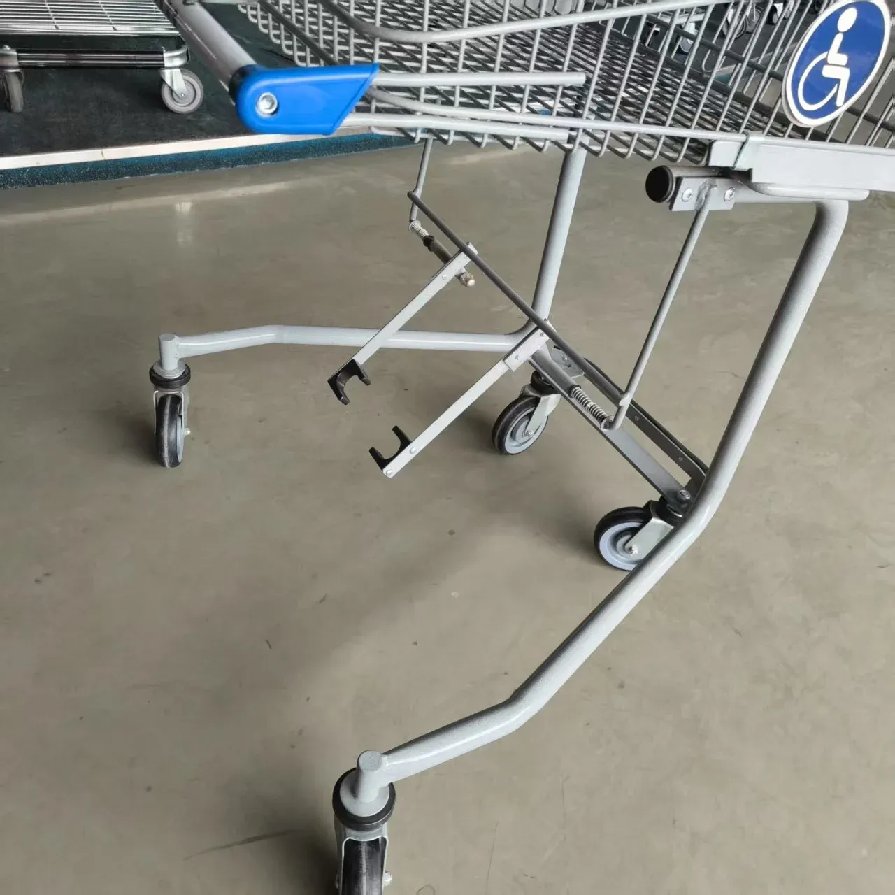 Supermarket Accessible Cart Accessible Trolley Mesh 5 detail 3