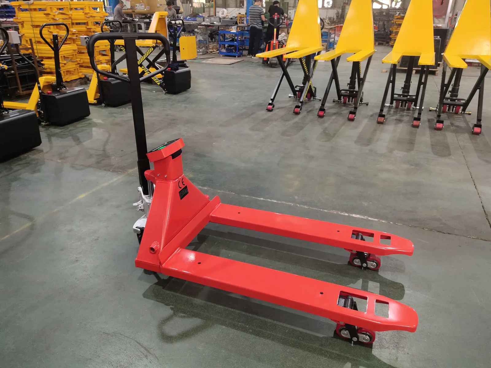 2000 to 2500 kg Hand Pallet Truck Weighing Scale Pallet (LPT-04144) detail 2