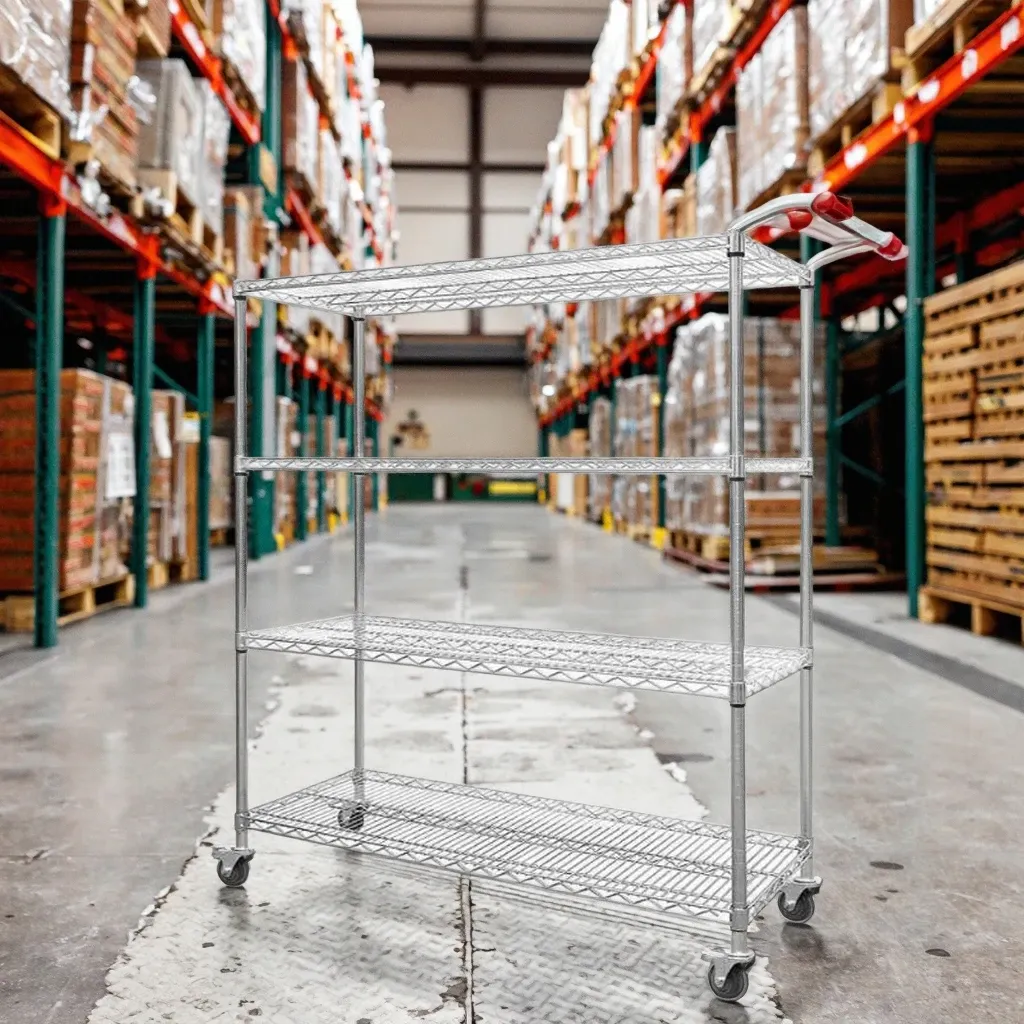 Convenience Store Rack Grocery Gondola Shelving Double photo 4