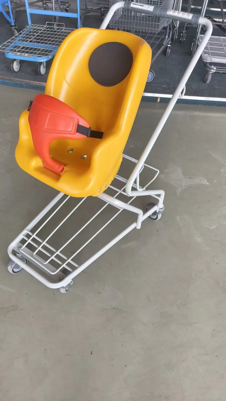 Supermarket Metal Trolley Garden photo 2