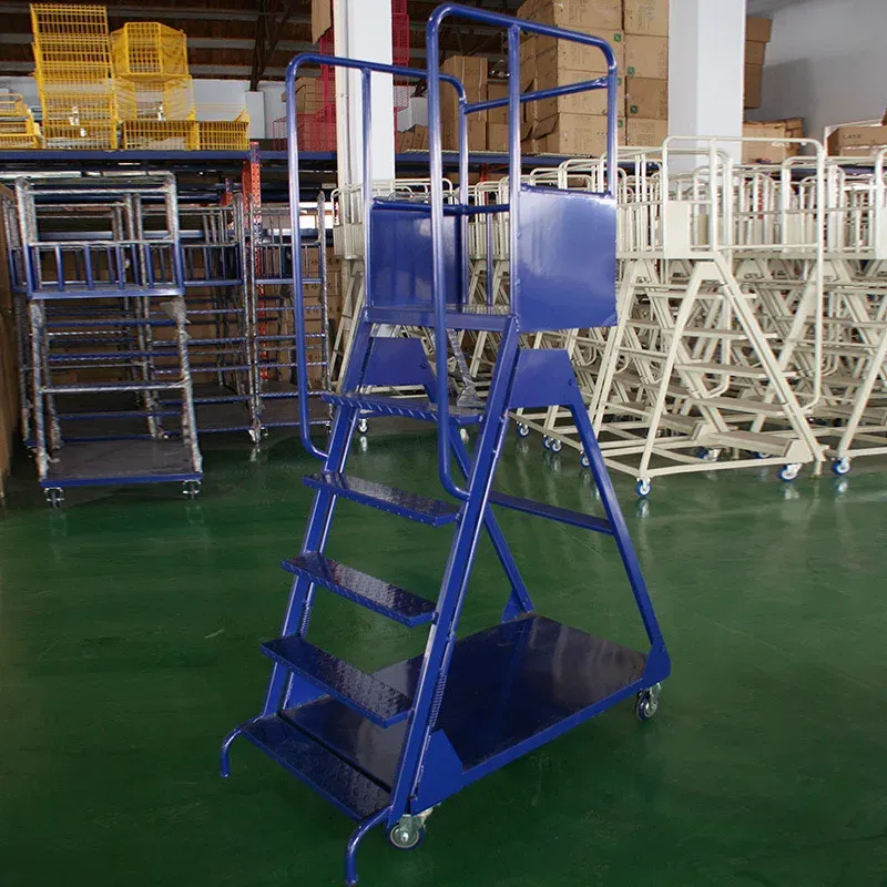 Moveable Platform Rolling Step Ladder (LPT-71936) photo 3