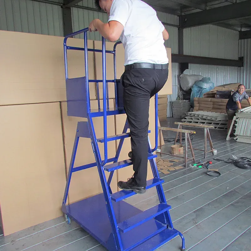 Moveable Platform Rolling Step Ladder (LPT-71936) photo 4