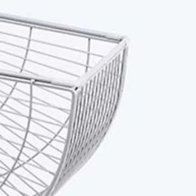 European Style Folding Mesh Steel 80L Shopping Trolley 5 detail 5