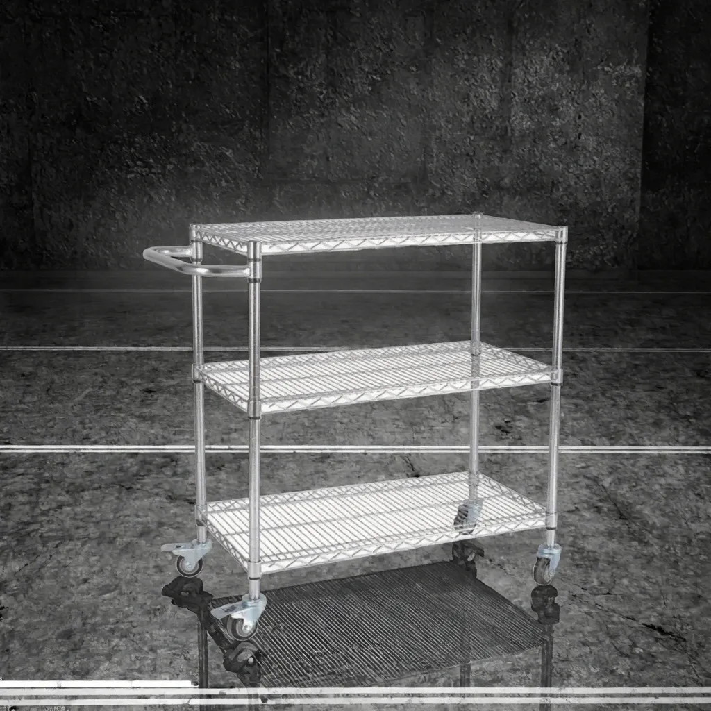 Warehouse Wire Shelf for Stacking Cargo & Storage photo 3