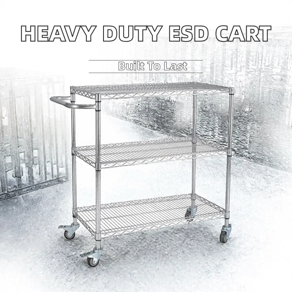 Warehouse Wire Shelf for Stacking Cargo & Storage photo 4