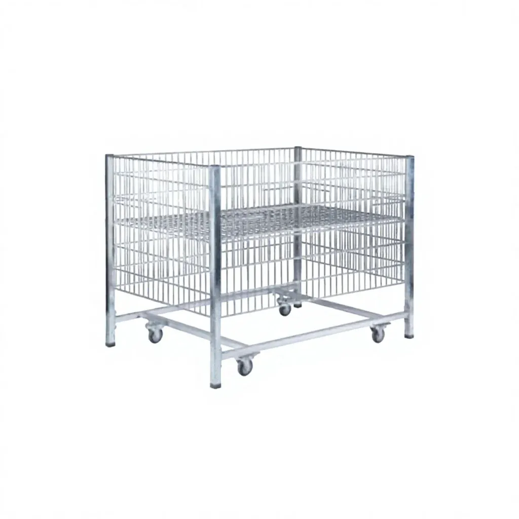 Metal Waterproof Supermarket Table Storage