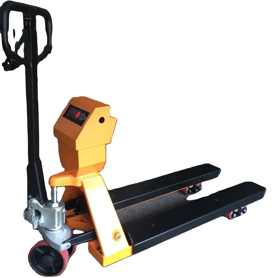 2 Ton High Quality Hand Pallet Truck with Scales Can Be detail 2