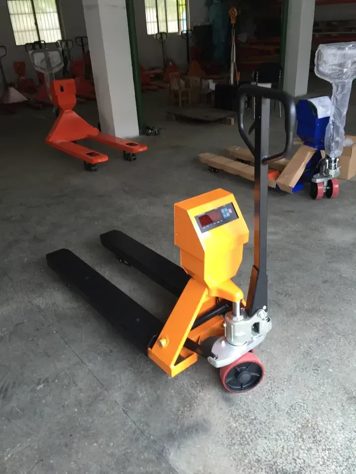2 Ton High Quality Hand Pallet Truck with Scales Can Be detail 3