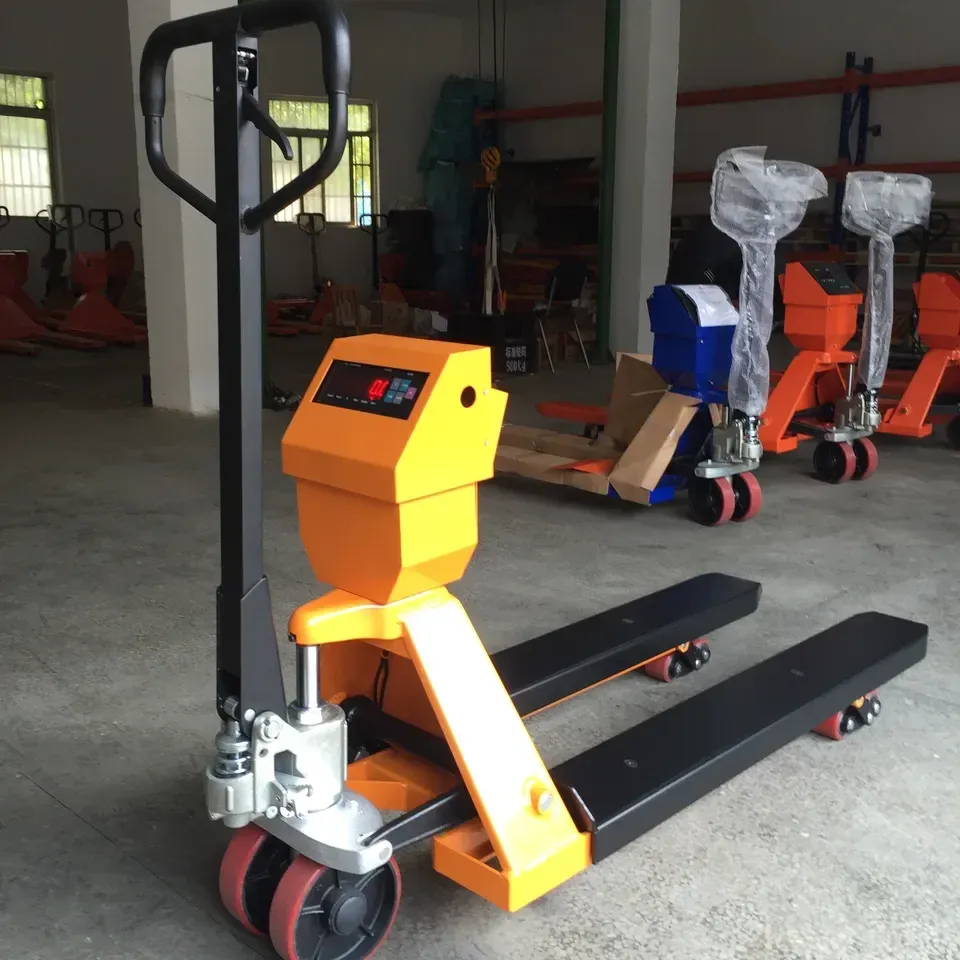 2 Ton High Quality Hand Pallet Truck with Scales Can Be detail 4