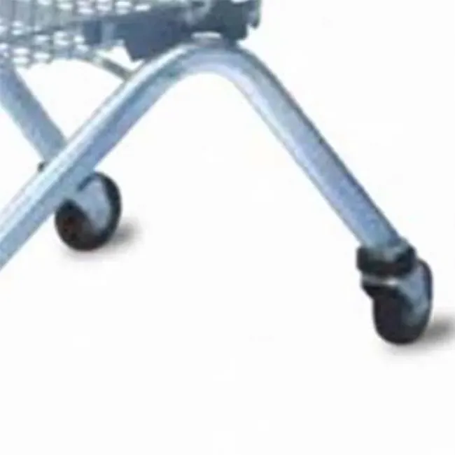 60L European Style Folding Mesh Shopping Trolley photo 6